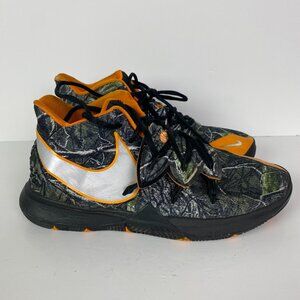 Nike Kyrie 5 GS Taco Basketball Shoes Youth Size 6Y Camo Realtree AQ2456 002